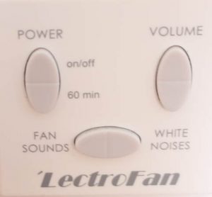 Lectrofan Classic Control Panel