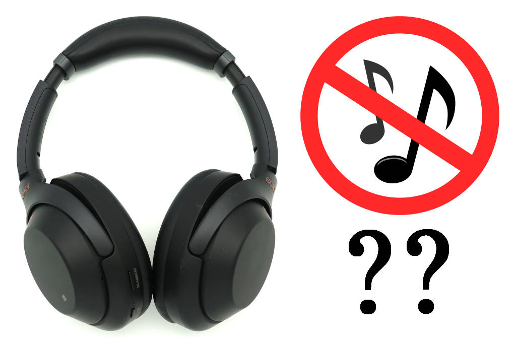Do noise cancelling headphones work without music?